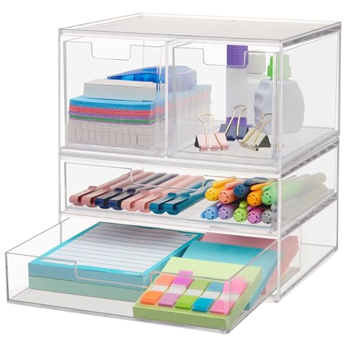 Clear 4 Drawer Organizer H628653