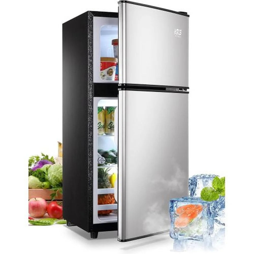 3.5 Cubic Feet Mini Fridge with Freezer and 2 Door I3191