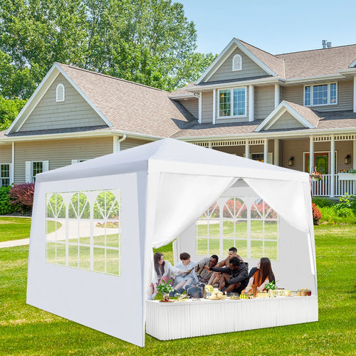 10' x 10' Canopy Party Tent with 4 Sidewalls Y370