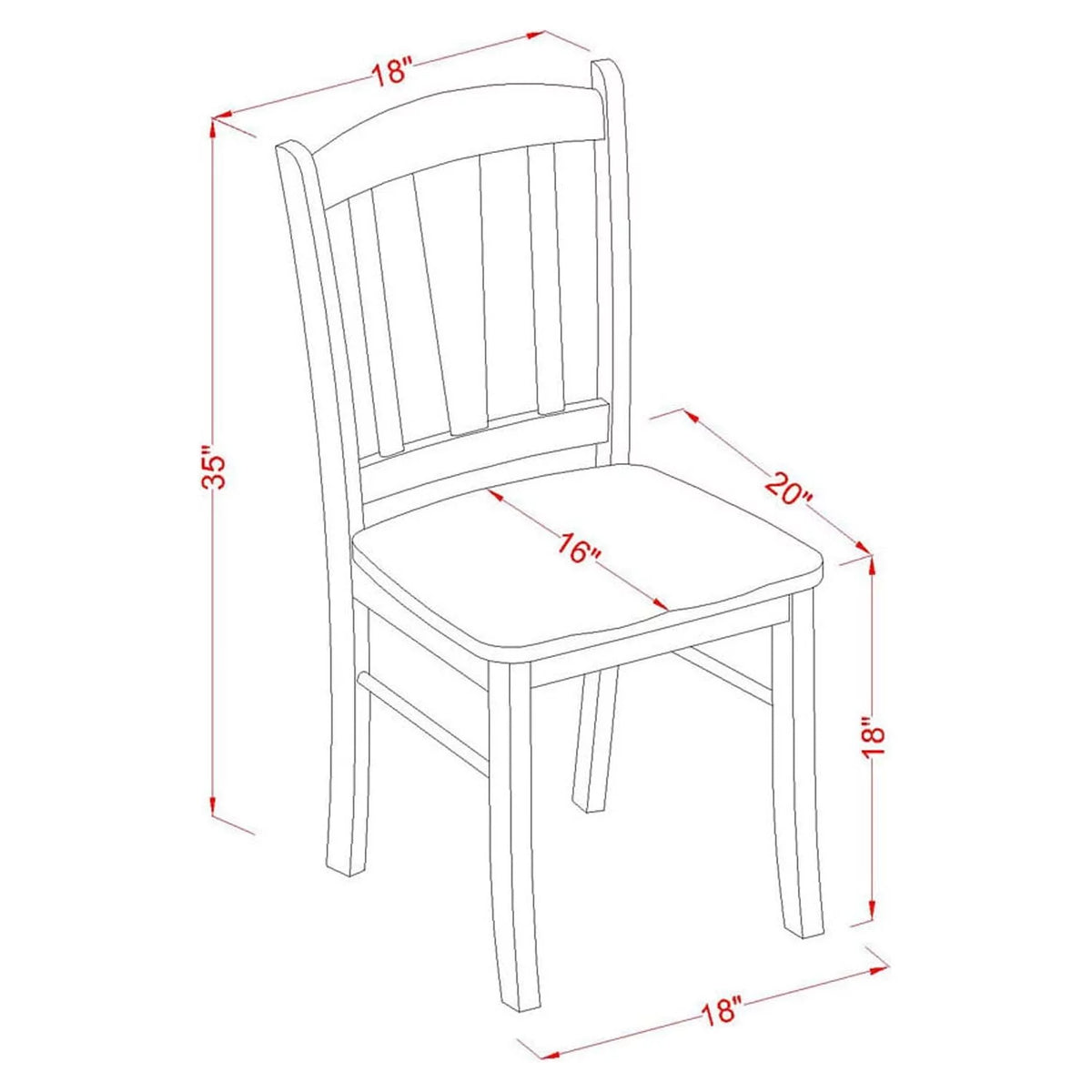 Oak Kitchen Dinette Table & 4 Chairs M591