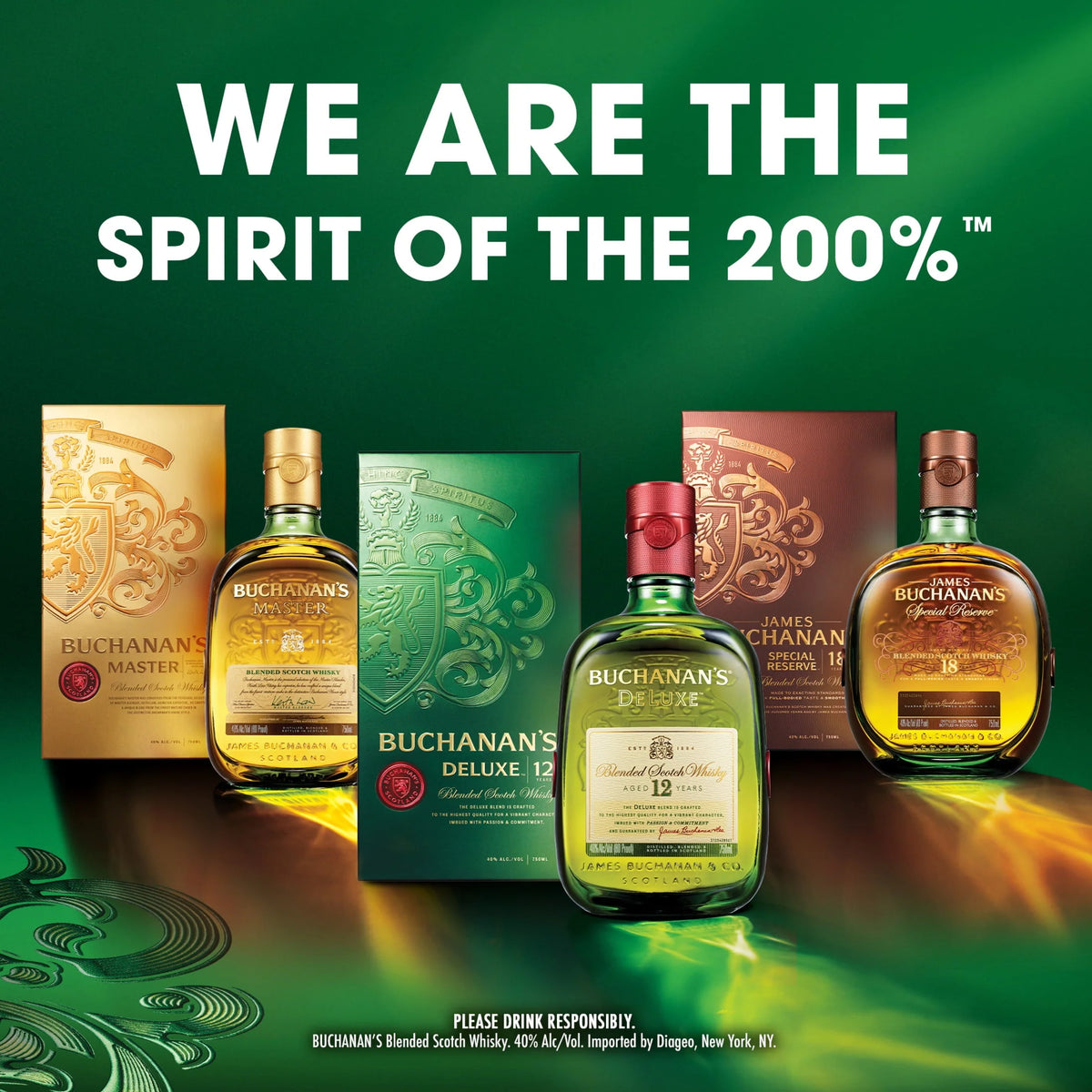 Blended Scotch Whisky 375 mL 40% ABV L9854