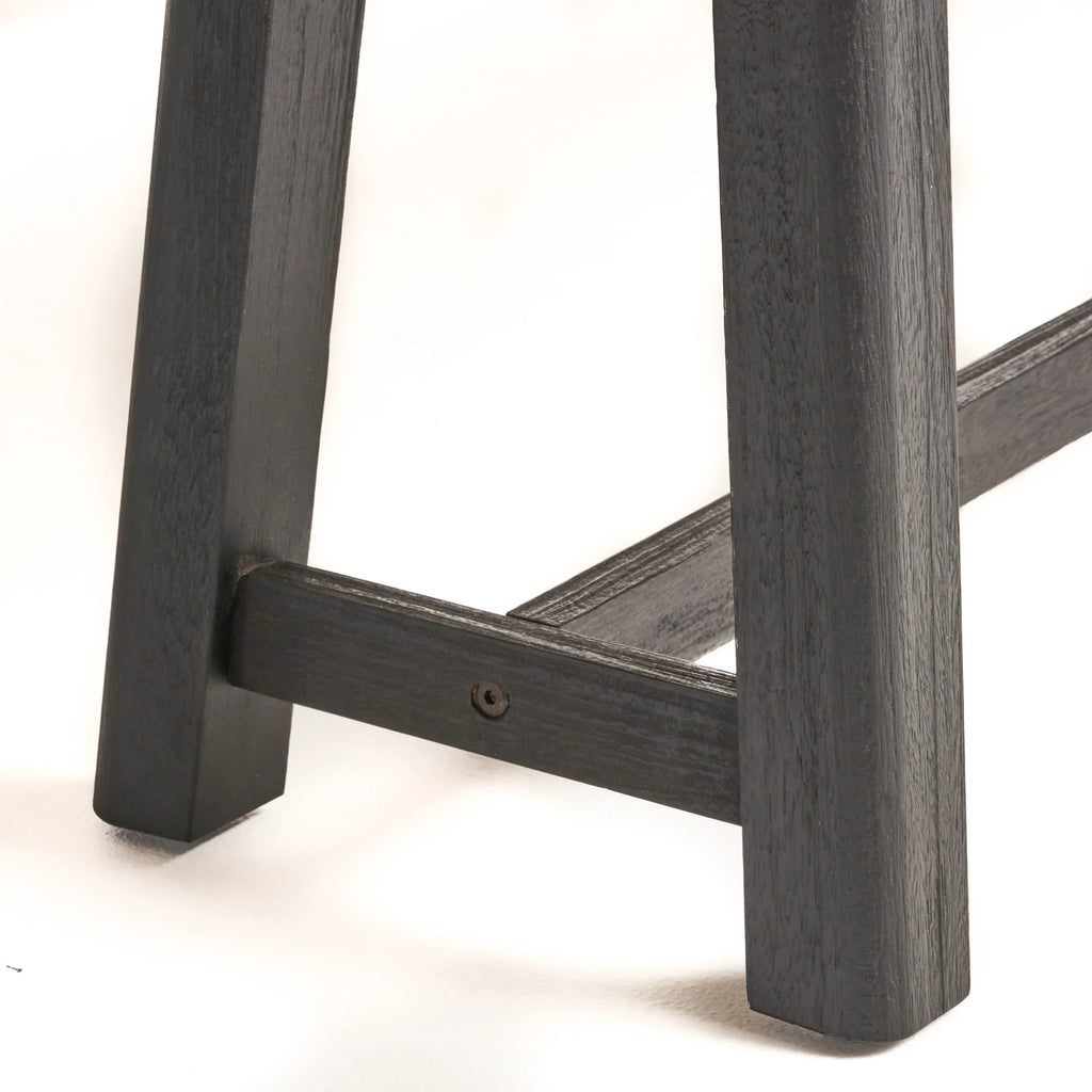 Acacia Wood Outdoor Bench Set of 2 K89249