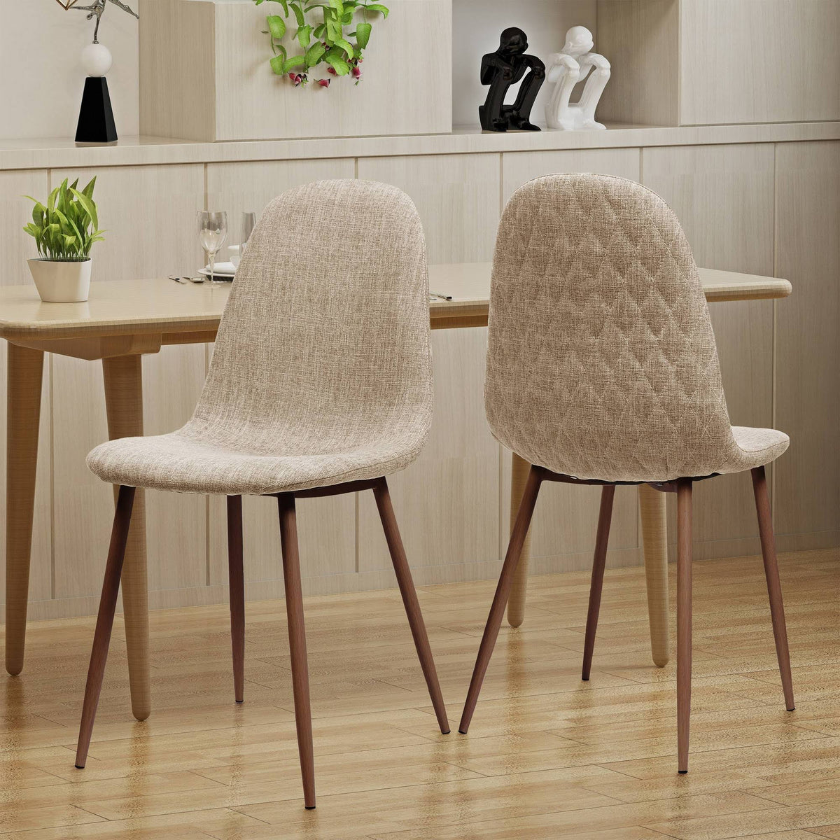Set of 2 Mid Century Dining Chair Y32868