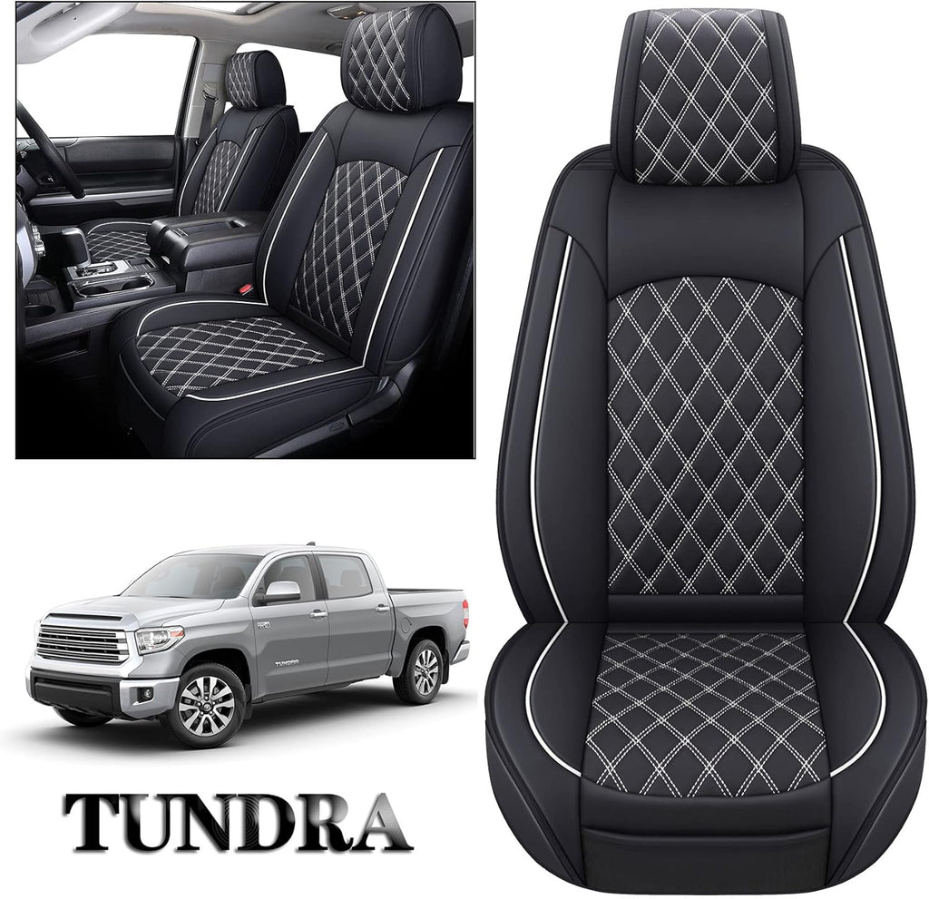 Waterproof Faux Leather Front Seat Covers for Truck C113