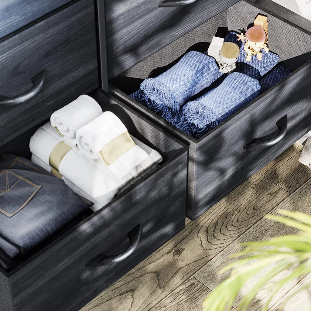 8 Drawer Fabric Storage Dresser V366