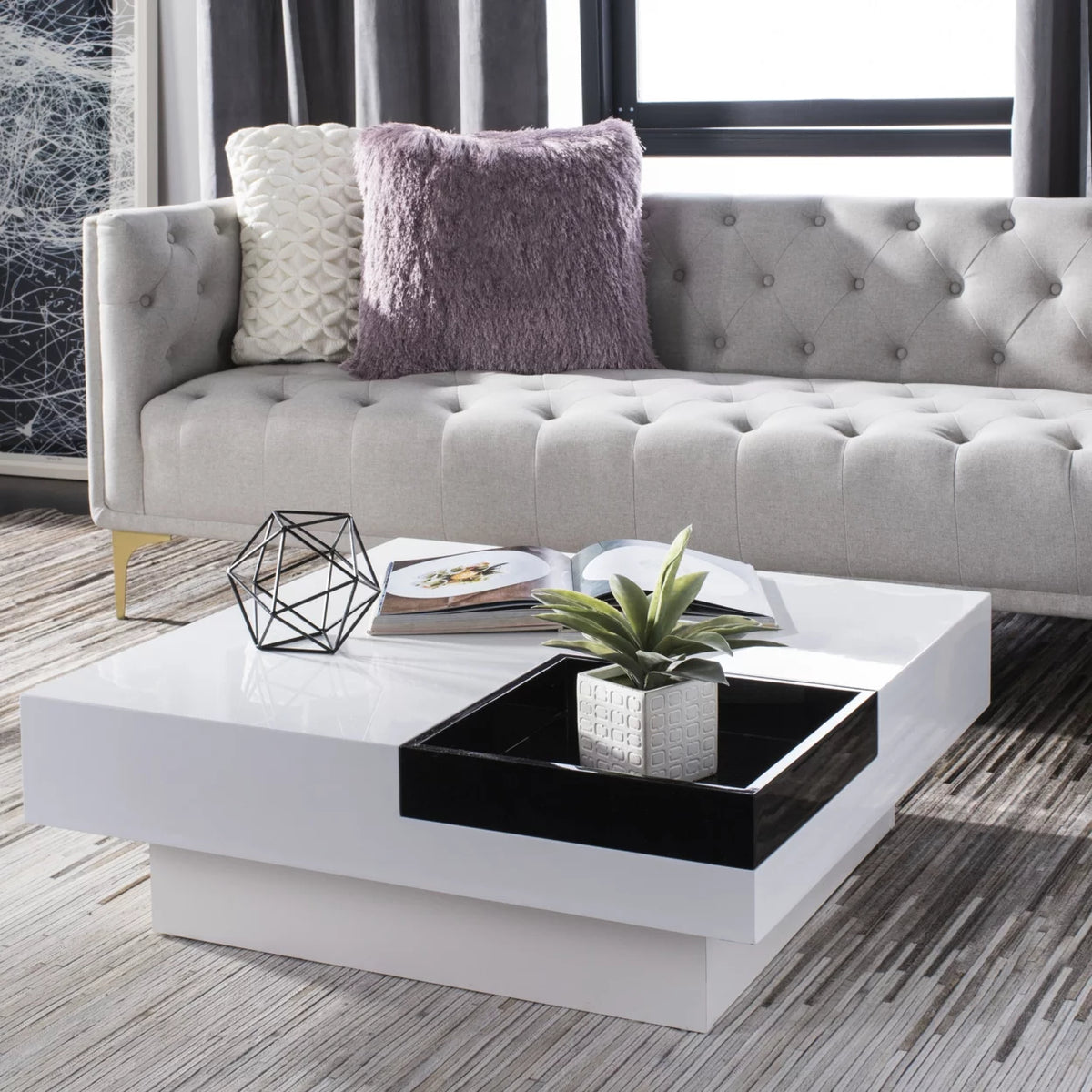 White Coffee Table K1149