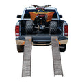 1000 lbs. Capacity 9 in. x 72 in. Tri-Fold Loading Ramps Set of Two D366