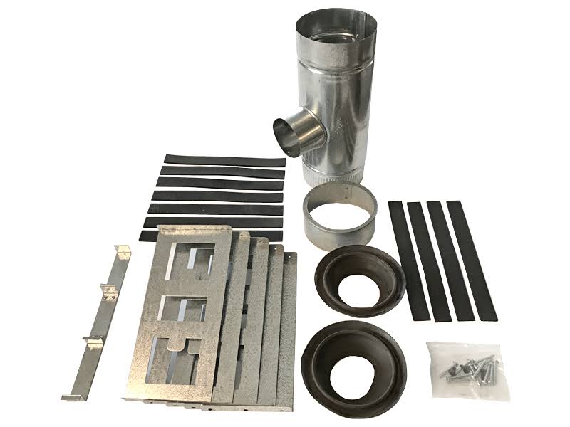 Vertical Vent Kit Stainless Steel S81876