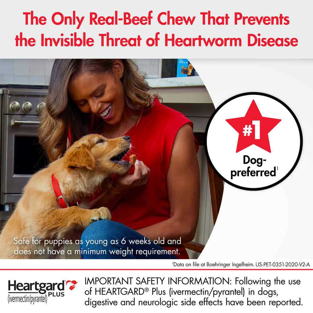 Heartgard Plus Chewables for Dogs Q750