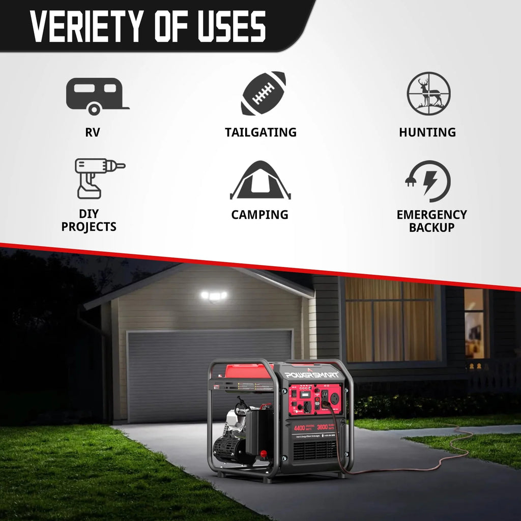 4400-Watt Gas Generator J383114