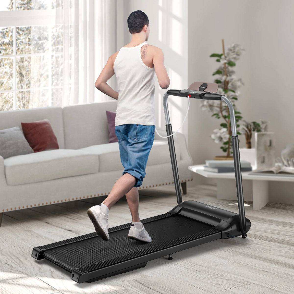 Folding Electric Treadmill F540877