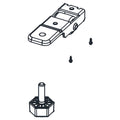 Refrigerator Leveling Leg and Bracket C4931