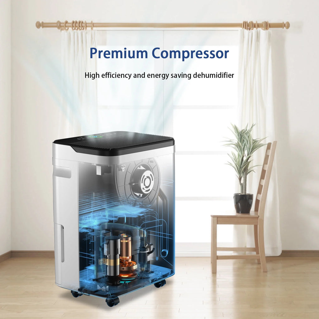50 Pint Dehumidifier with Humidity Control Y71455