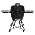 Black 24 in. Kamado Charcoal Grill A961