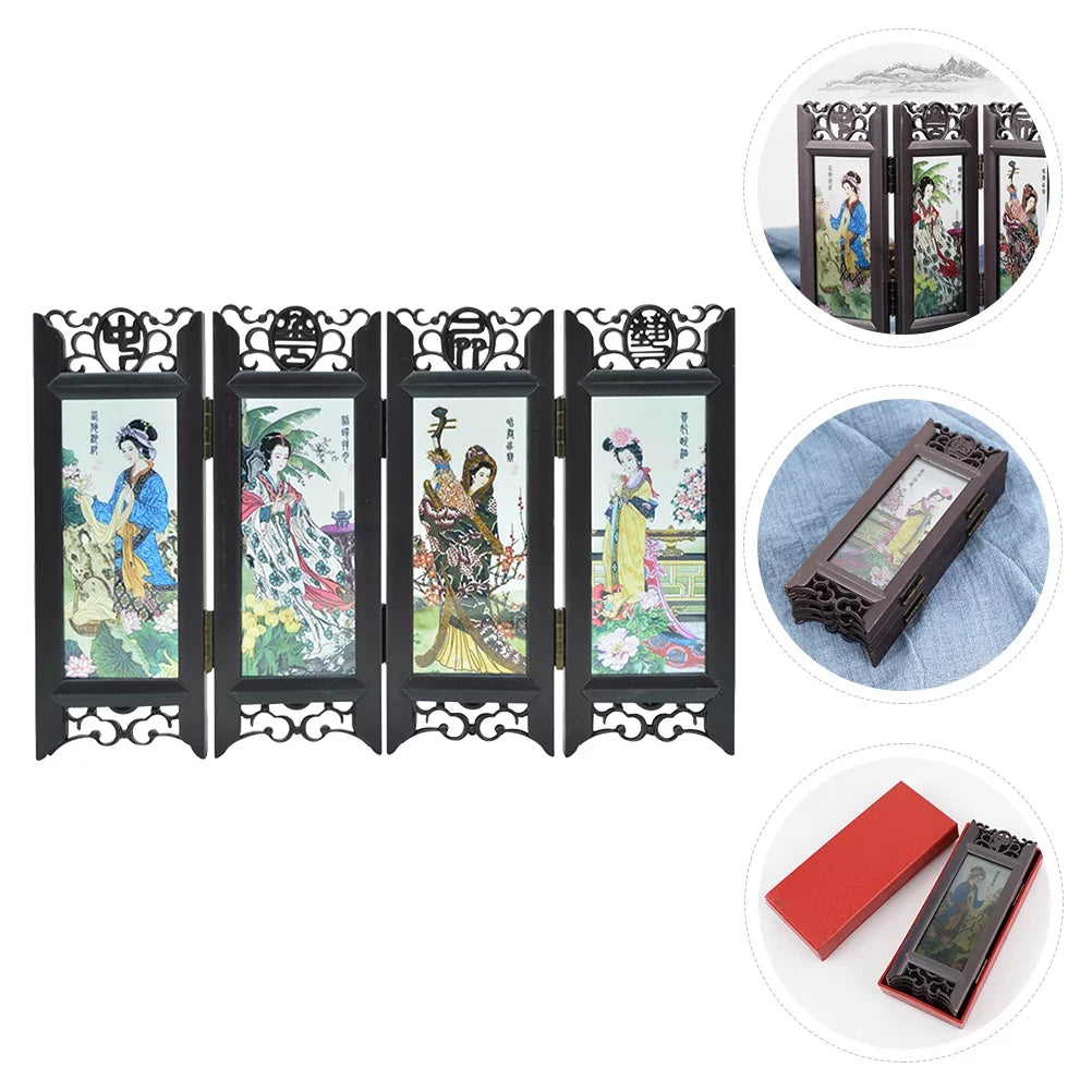Folding Small Screen Room Divider T311651