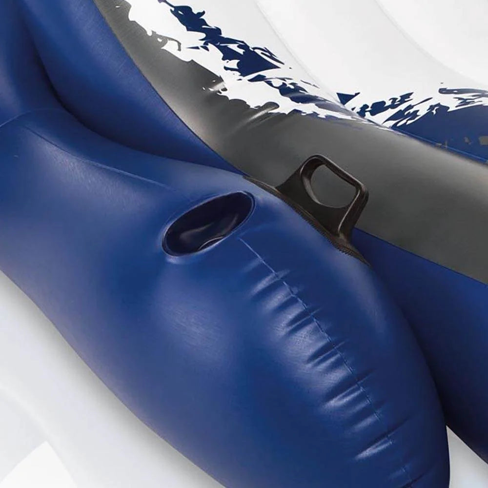 Inflatable Pool Lounge Chair with Cup Holders G455667