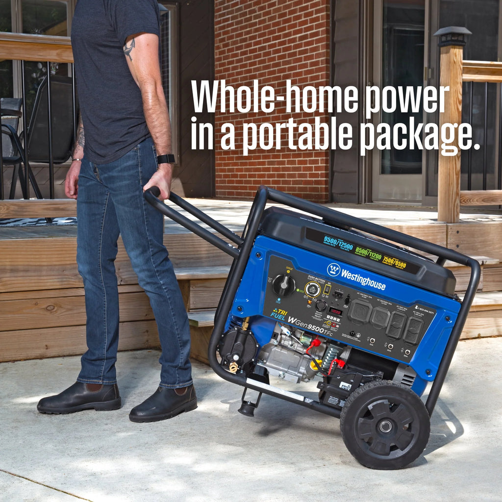12,500 Peak Watt Dual Fuel Portable Generator X864060