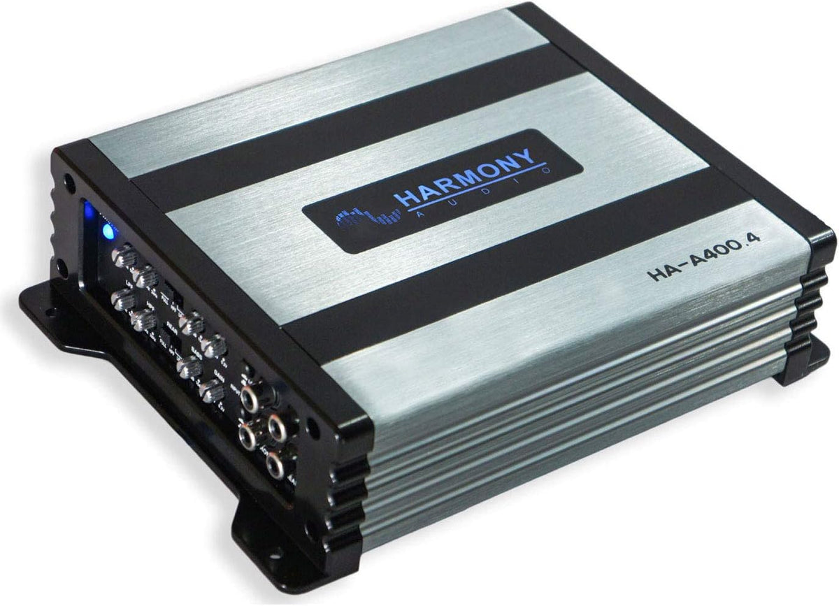 4Ch 800W Sub Amp with Amp Install Kit and RCA Cable R953