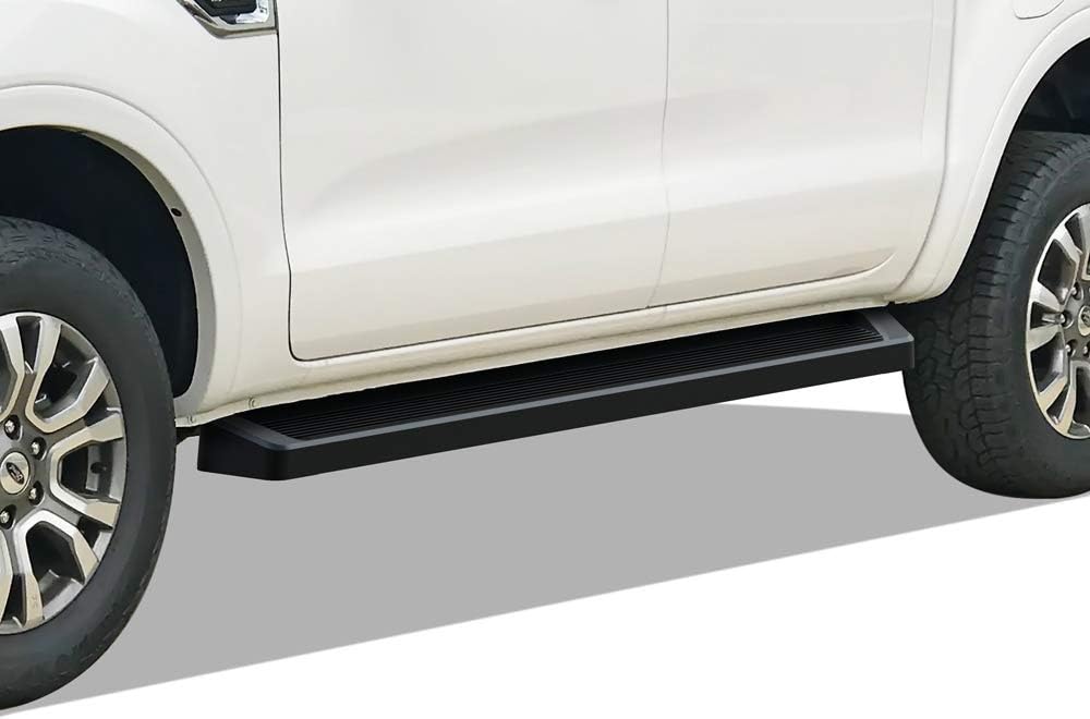 Black 6in Aluminum Running Boards S797