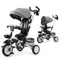 Grey Tricycle Stroller B158190