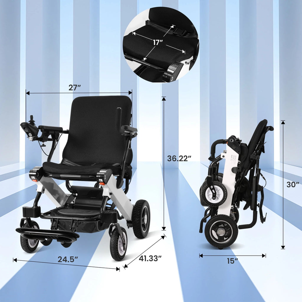 Lightweight Folding Electric Wheelchair M11318