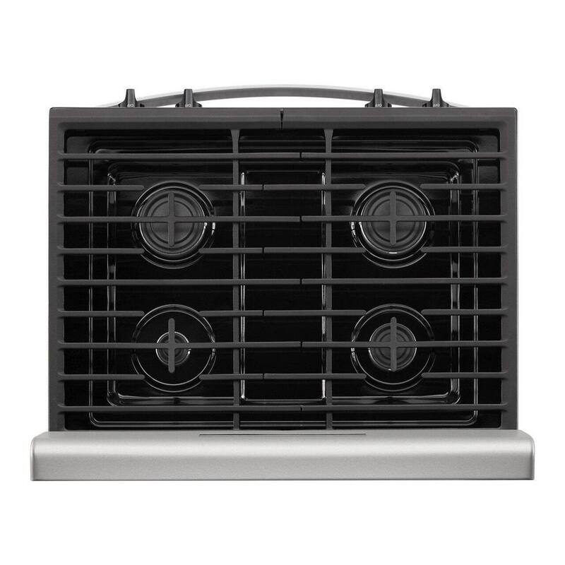 4-Burner Freestanding Gas Range in Stainless Steel B36764