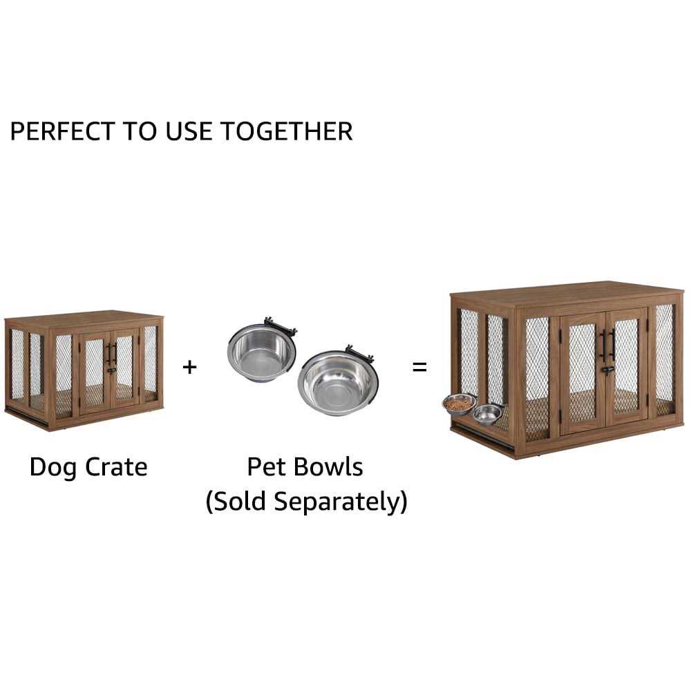 Furniture Style Dog Crate with Tray N195