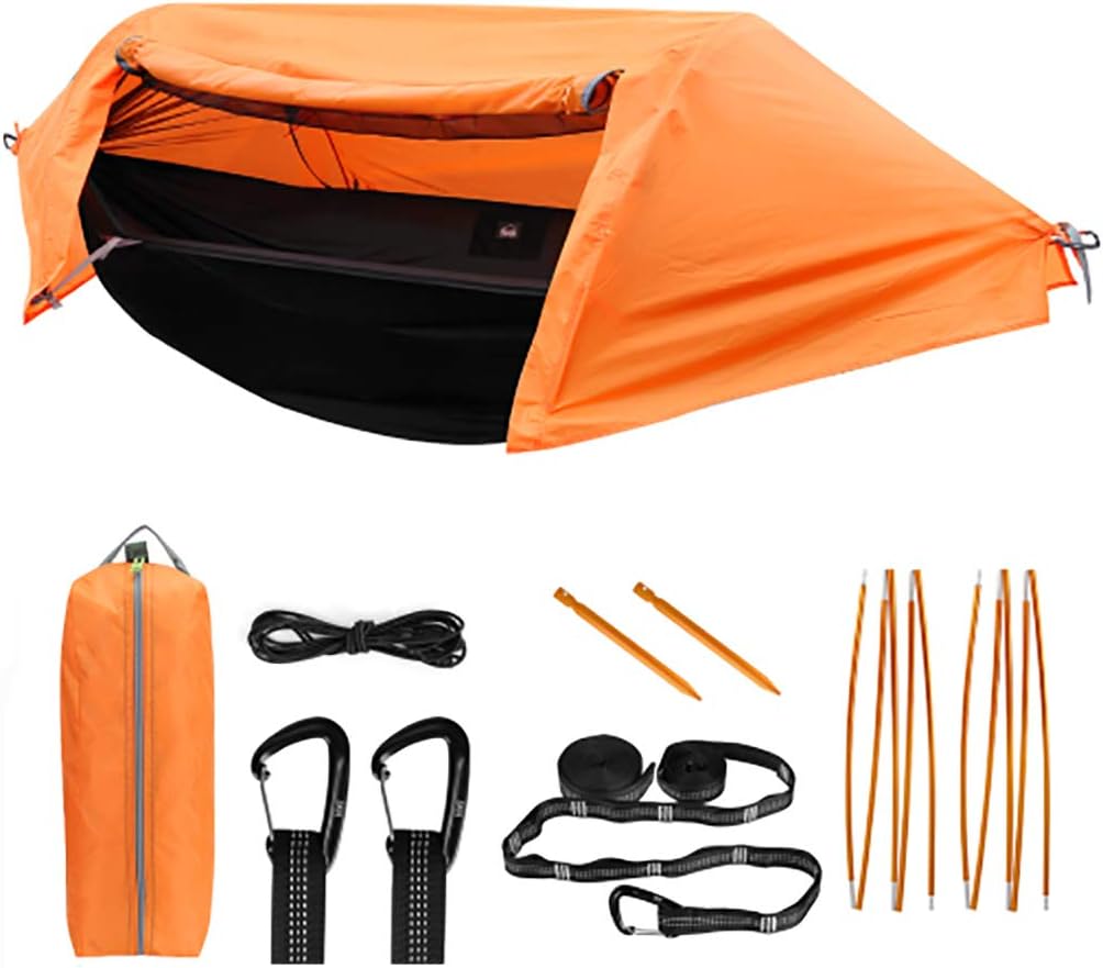 Camping Hammock with Mosquito Net and Rainfly K403334
