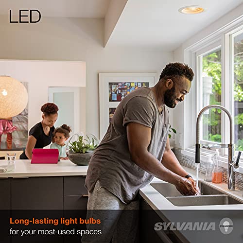 LED Light Bulb, 9W, 750 Lumens, 2700K, Non-Dimmable, Soft White, 8 Count U89365
