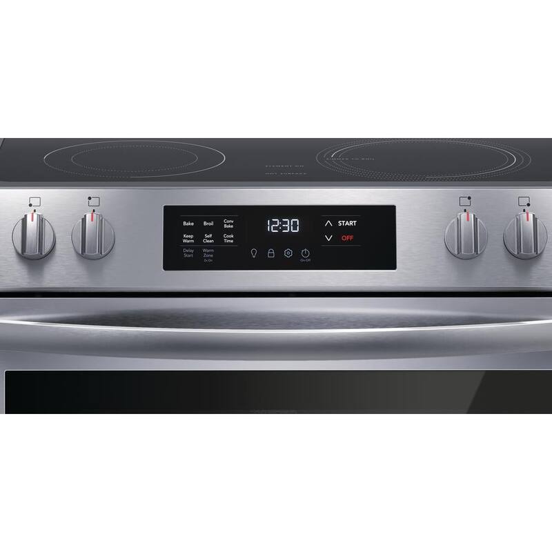 5-Element Slide-In Electric Range with Convection in Stainless Steel R10322