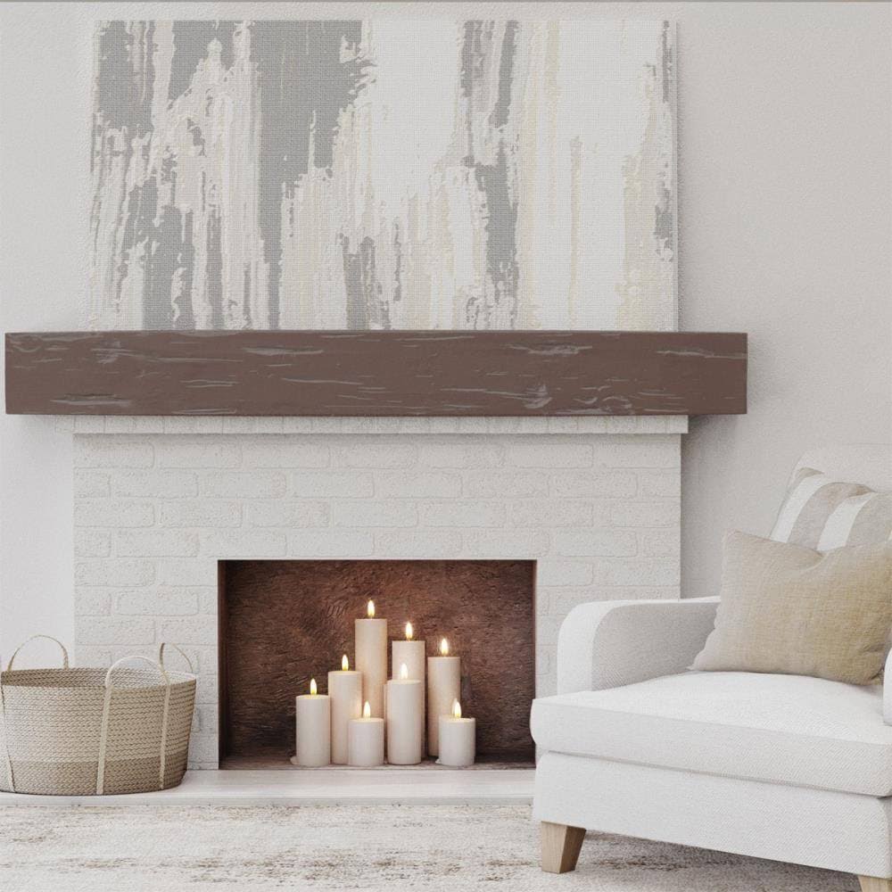 Faux Wood Fireplace Mantel V8369