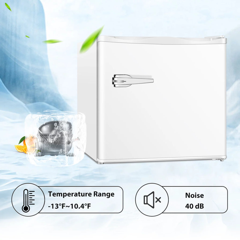 Mini Upright Freezer Compact Refrigerator Red G47469