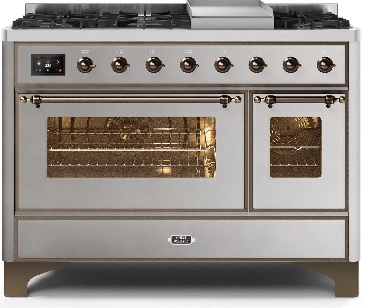 48 Dual Fuel Propane Gas Range in Stainless Steel U99582