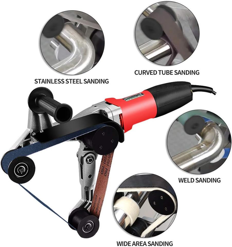 110V 800W Stainless Steel Pipe Polisher Sander Q343837