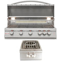40 in. Natural Gas Grill & Side Burner O140329