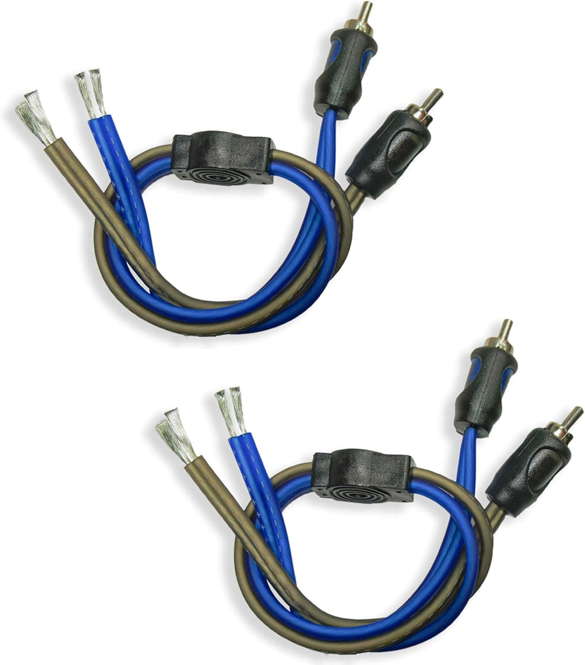 4Ch 800W Sub Amp with Amp Install Kit and RCA Cable R953