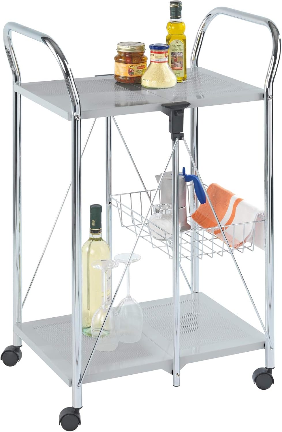 3 Tier Rolling Storage Cart Q460534