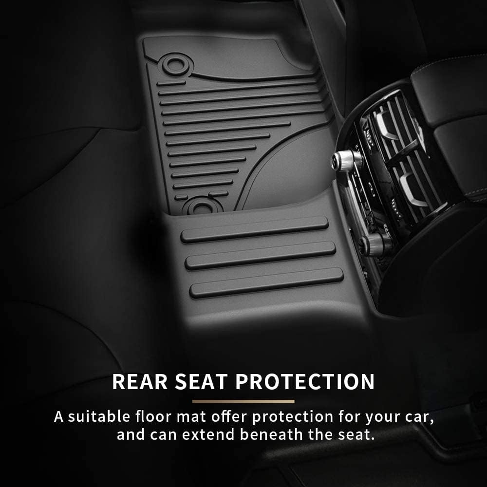 Heavy Duty TPE All Weather Car Floor Mats Full Set O765849