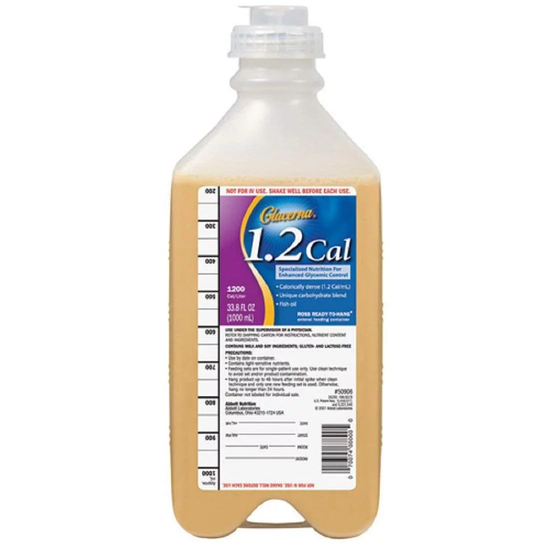 1.2 Cal Tube Feeding Formula 1000 mL 8 Pack H320355
