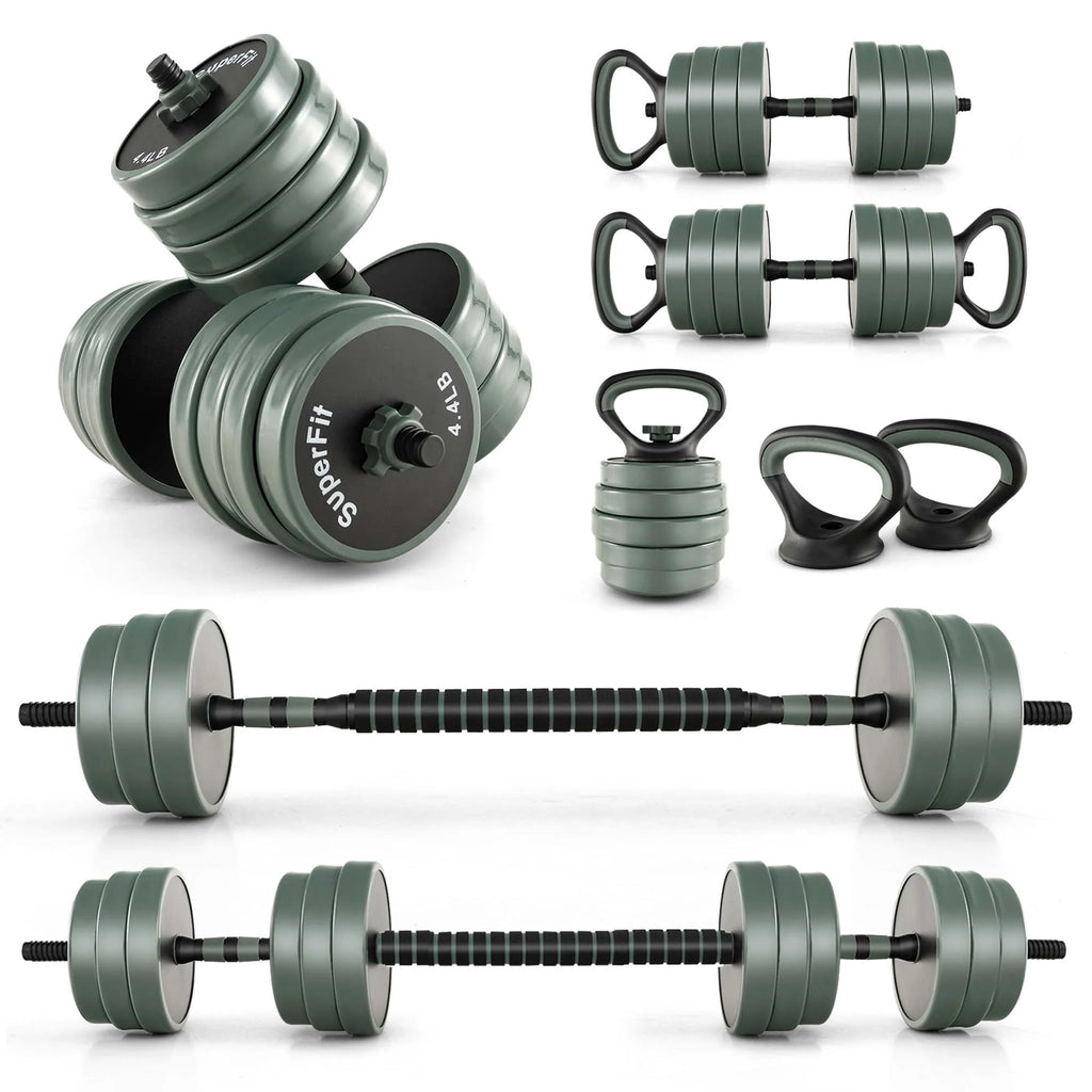 4 in 1 Adjustable 47lbs Dumbbell Set L3889
