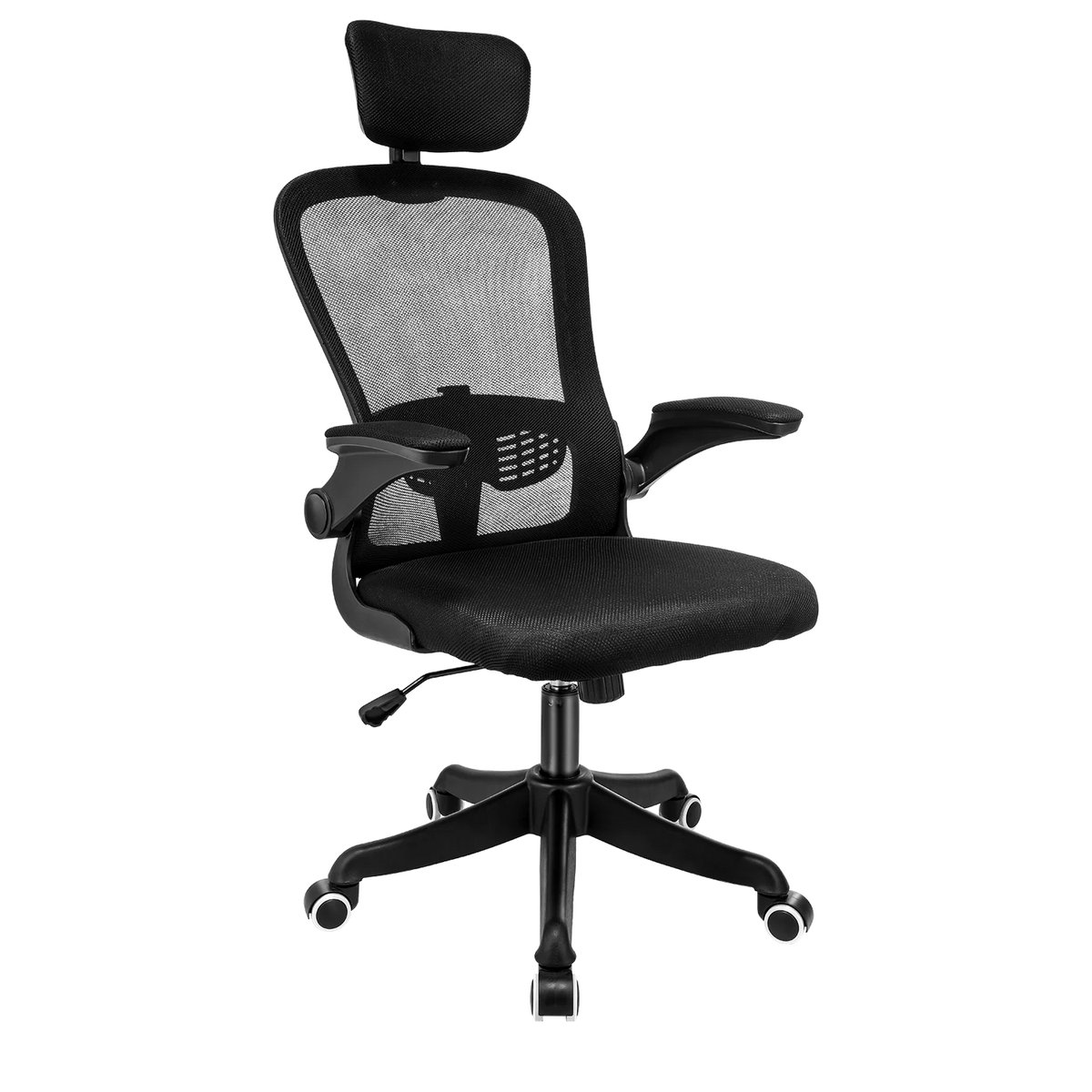 Black Ergonomic High Back Mesh Office Chair with Lumbar Support E36492