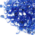 1/4'' Reflective Cobalt Blue Fire Glass Z1358