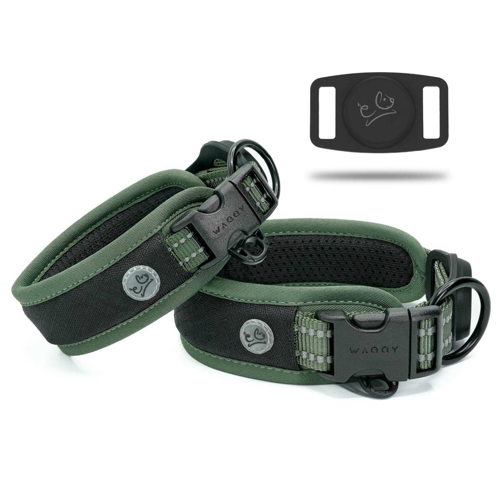 Adjustable Heavy Duty Reflective Air Mesh Padded Dog Collar T61658