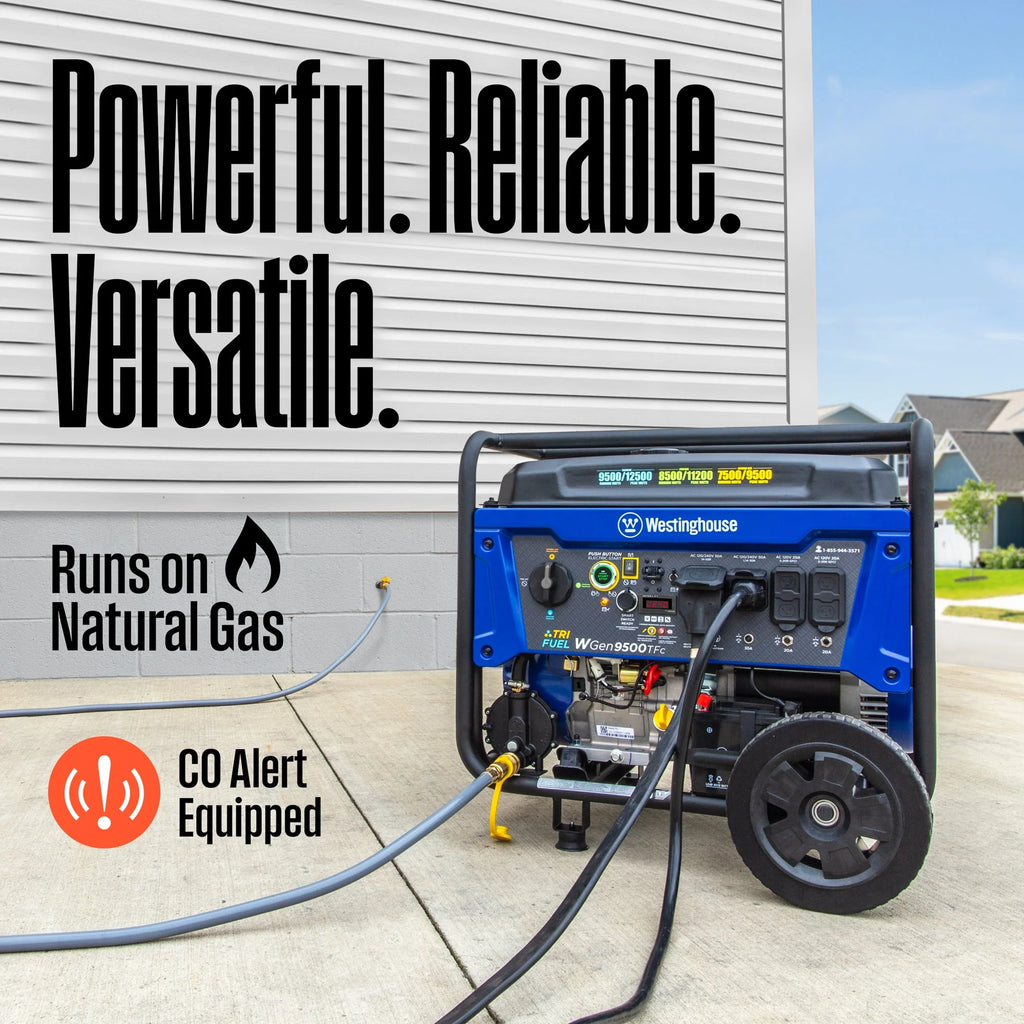 12,500 Peak Watt Dual Fuel Portable Generator X864060