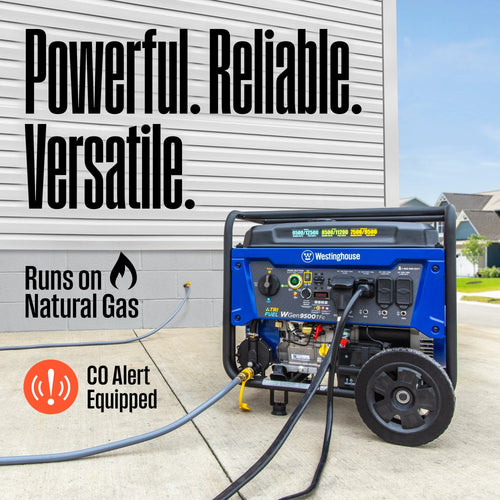12,500 Peak Watt Dual Fuel Portable Generator X864060
