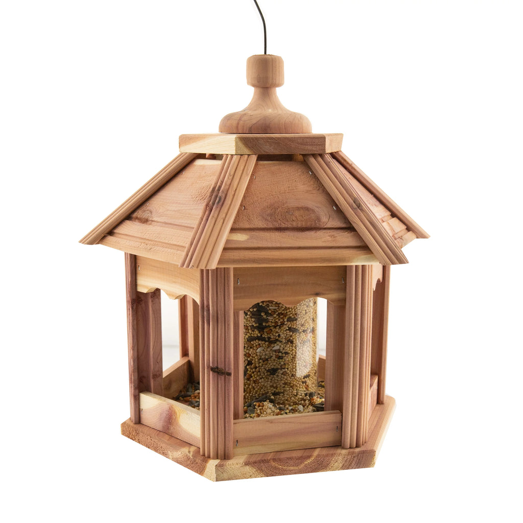 Cedar Gazebo Wild Bird Feeder J925008