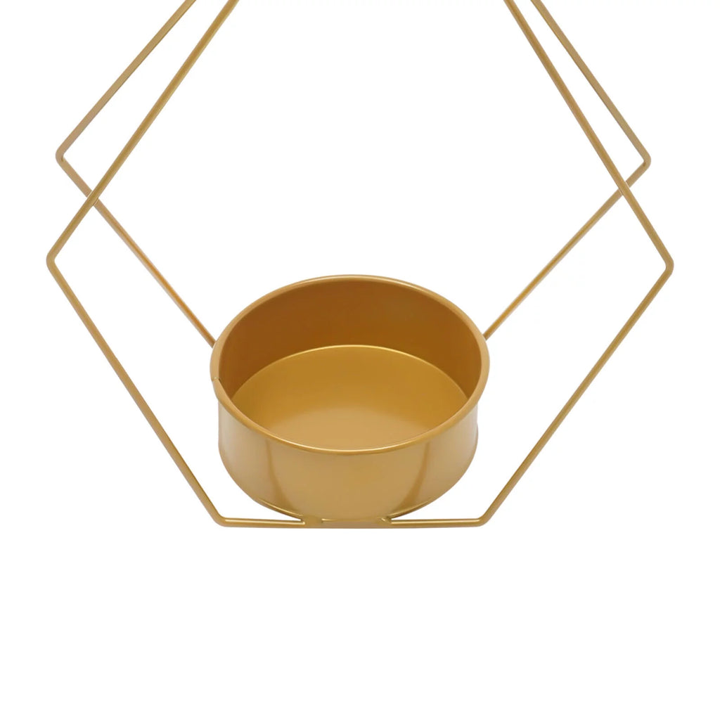 10pcs Gold Metal Flower Vases S24210