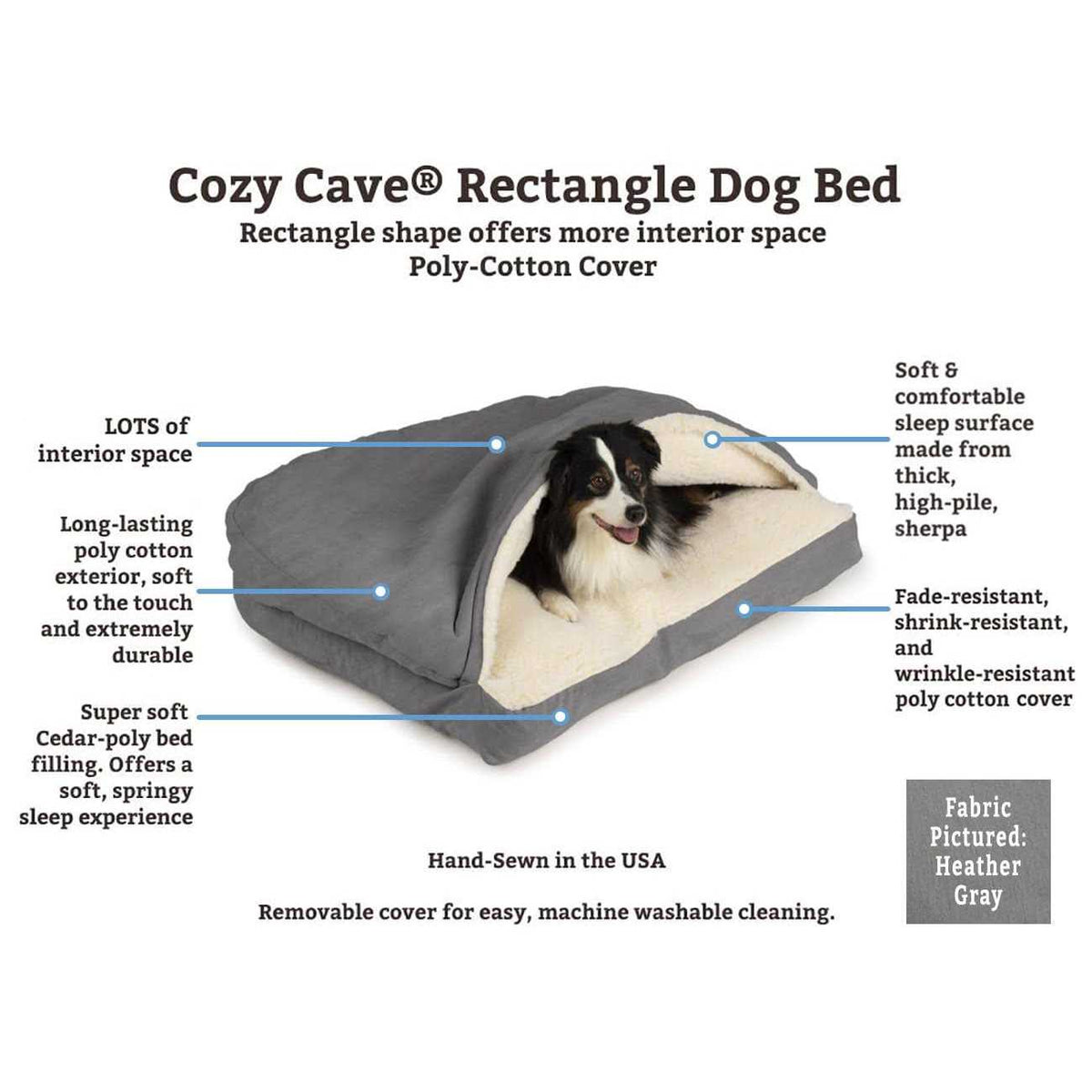 Rectangle Pet Bed L224460