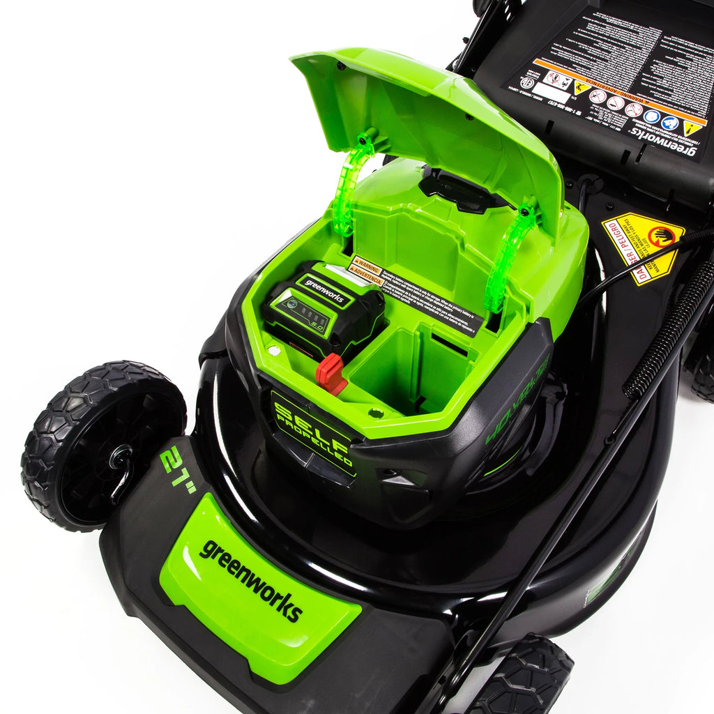 40V Self-Propelled Lawn Mower with 5.0 Ah Battery & Charger P786841
