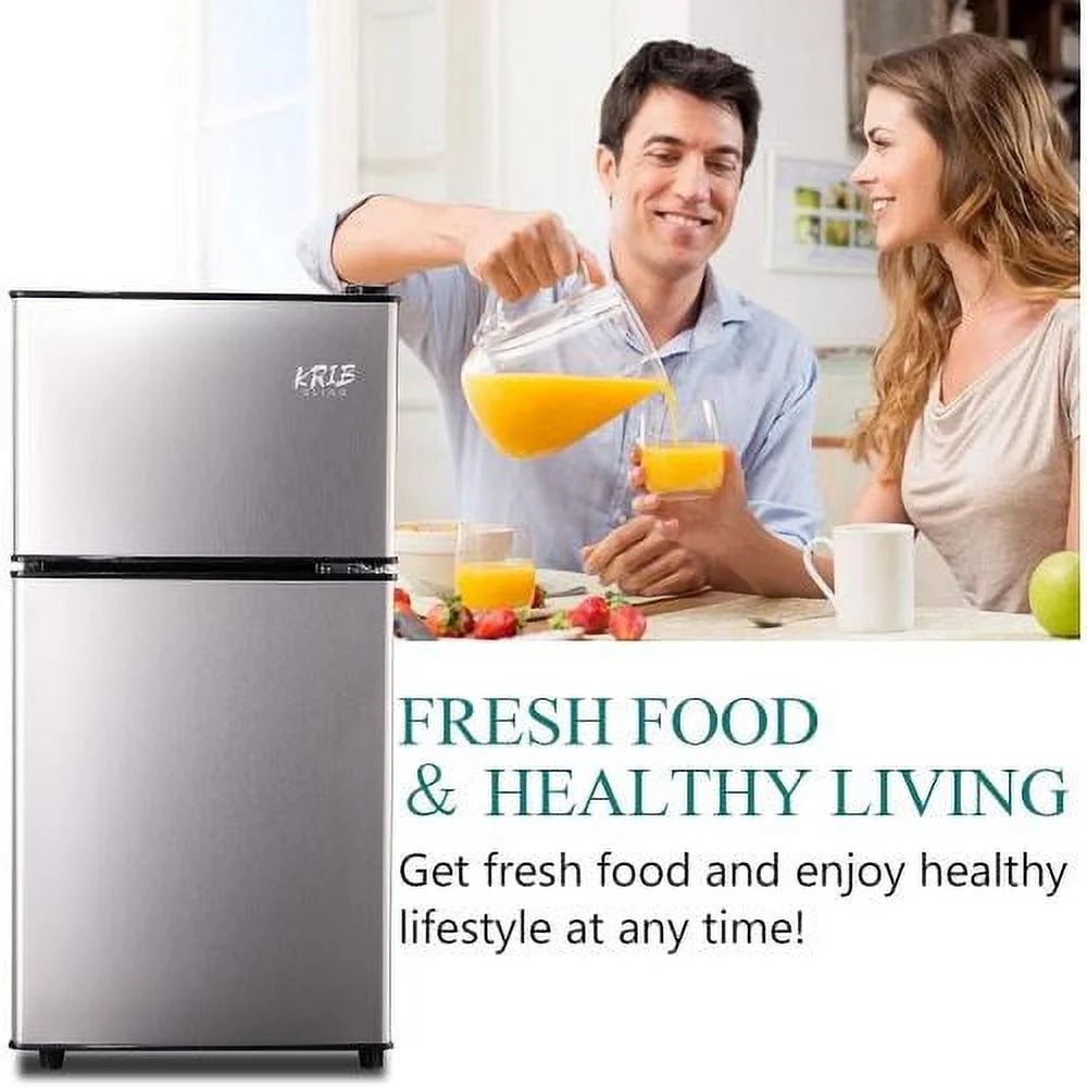 3.5 Cubic Feet Mini Fridge with Freezer and 2 Door I3191